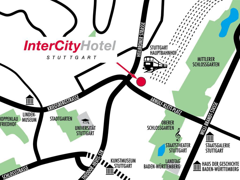 Intercityhotel Stuttgart Extérieur photo
